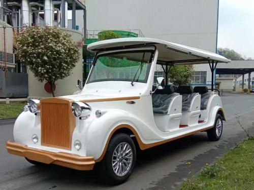 12座A款電動(dòng)老爺看房車(chē)，迎賓車(chē)